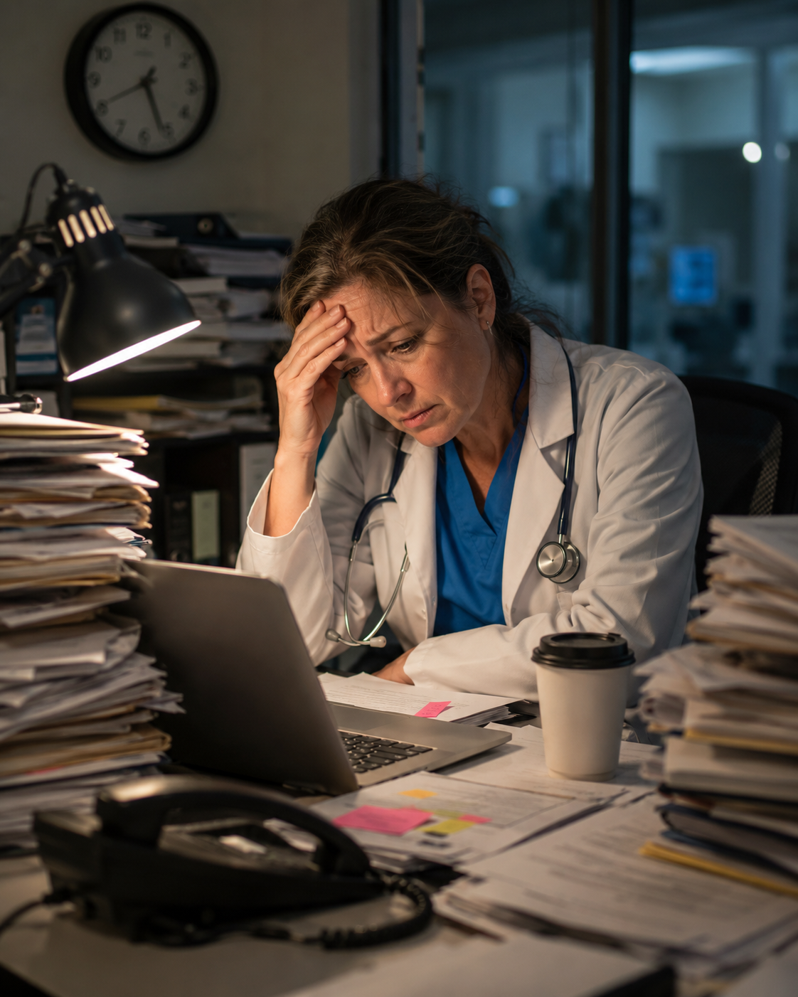 The Paper Serpent: What Administrative Burden Takes From the Clinical Hour
